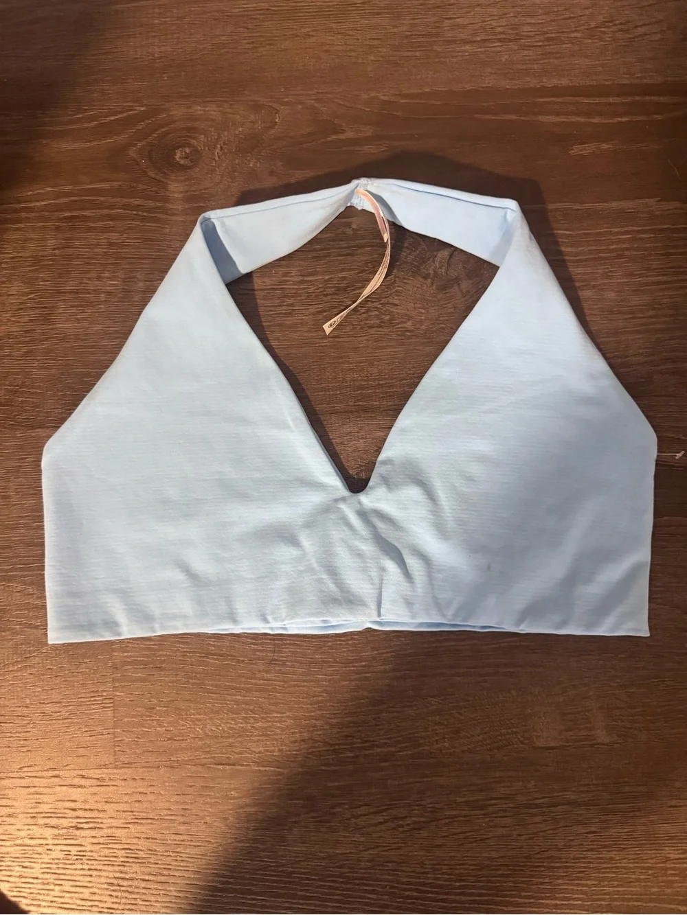 NWOT Free People Movement Good Karma Mini Bra in Blue Size XL